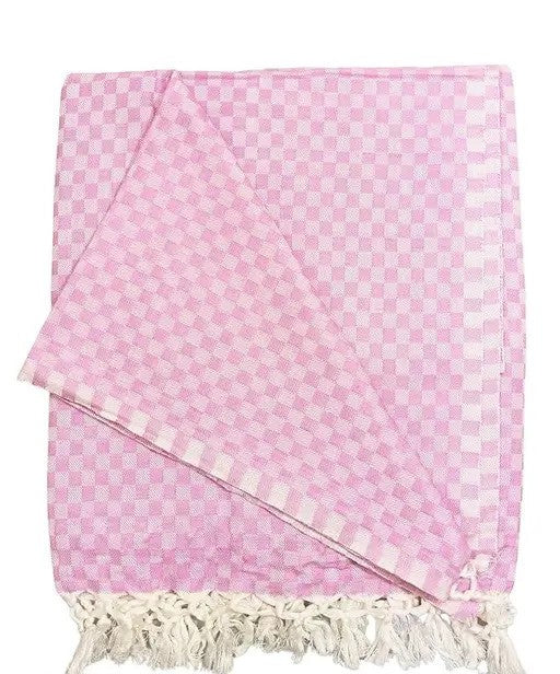 Bhagalpuri Chadar Small Chekered 52x96 inch