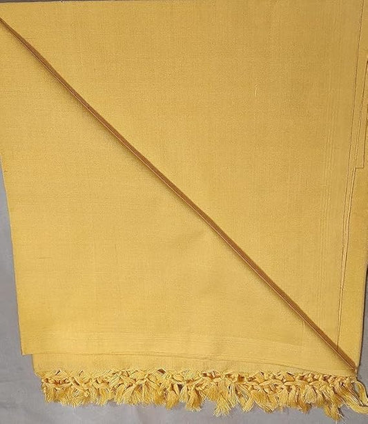 Bhagalpri Dull Andi Cotton Chadar Plan Singel Thread 52 x 96 inch