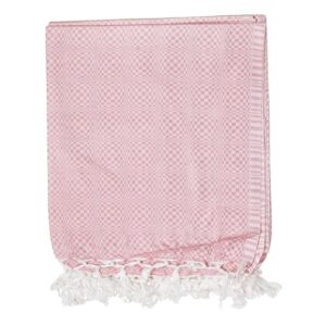 Bhagalpuri Designer Cotton Chadar 53x100 inch Pink