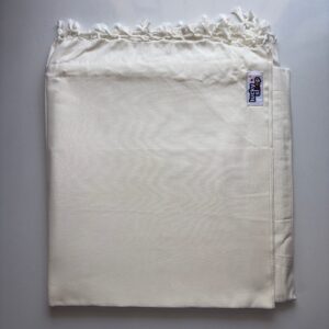 Bhagalpuri Dull Andi Chadar Plain Double Thread 54X100 inch White
